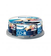 Philips PHICDR9025CB CD-R 90Min 800MB 40x (Spindle of 25)
