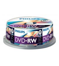 Philips PHIDVD-RW25CB DVD-RW 4.7GB 4x (Spindle of 25)