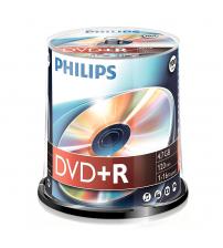 Philips PHIDVDPR100CB DVD+R 4.7GB 16x (Spindle of 100)