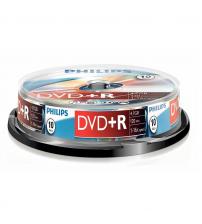Philips PHIDVDPR10CB DVD+R 4.7GB 16x (Spindle of 10)