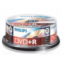 Philips PHIDVDPR25CB DVD+R 4.7GB 16x (Spindle of 25)