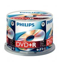 Philips PHIDVDPR50CB DVD+R 4.7GB 16x (Spindle of 50)