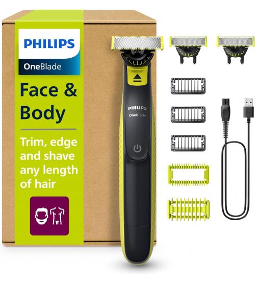 Philips QP2824-20 OneBlade Face & Body Beard Trimmer
