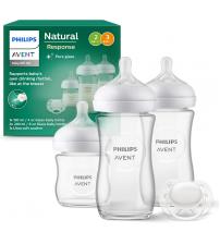 Philips Avent SCD878-11 Natural Response Glass Newborn Baby Bottle