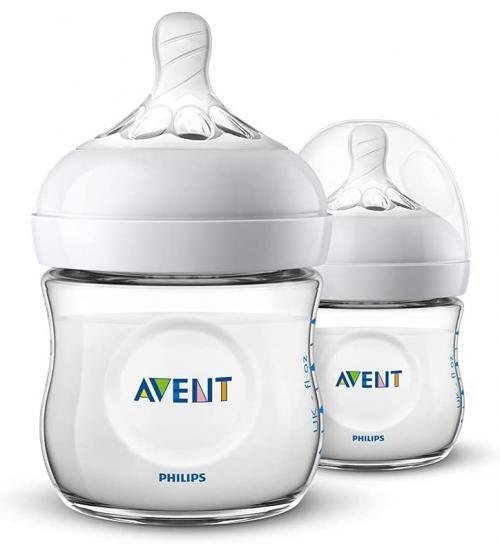 Philips Avent SCF030-27 125 ml Natural Baby Bottle - Pack of 2