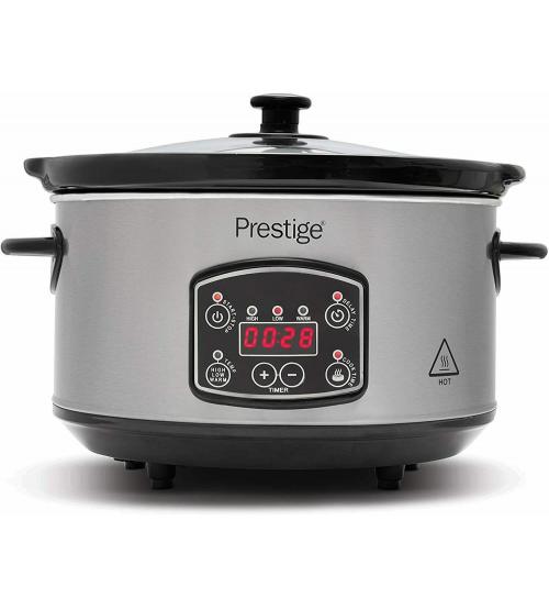 Prestige 48119 3.5 Litre Digital Slow Cooker - Silver
