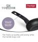 Prestige 76321 21cm 9 X Tougher Non-Stick Frying Pan - Stainless Steel
