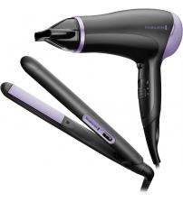 Remington D3016GP Style Essentials Hair Dryer & Straightener Gift Set Remington D3016GP Style Essentials Hair Dryer & Straightener Gift Set