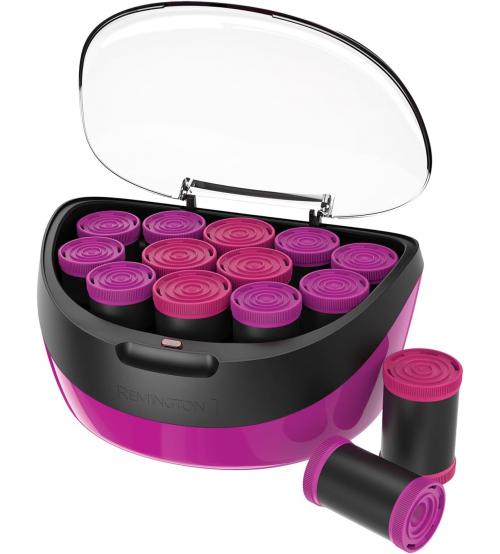 Remington H5670 Jumbo Ionic Heated Rollers Set with Velvet Coating (Set of 12)