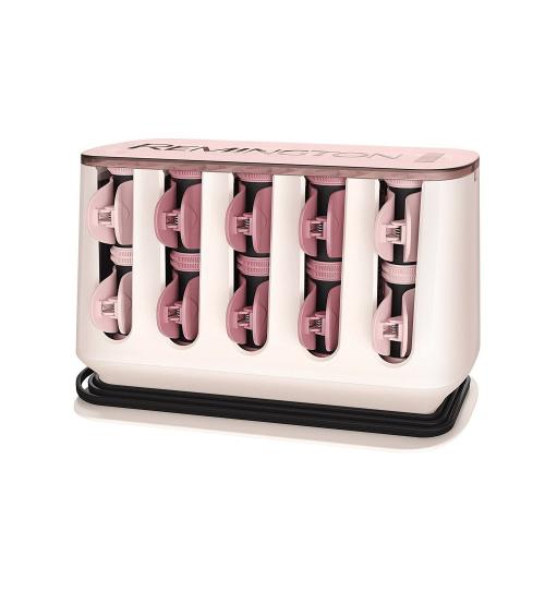 Remington H9100 Proluxe Heated Jumbo Hair Rollers - Rose Gold