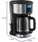 Russell Hobbs 20680 1.25L Buckingham Filter Coffee Machine