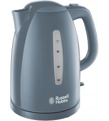 Russell Hobbs 21274 High Quality Texture Plastic 1.7 Litre Kettle 3000W - Grey