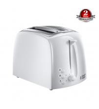 Russell Hobbs 21640 2 Slice Textures Toaster in White - Brand New