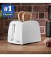 Russell Hobbs 21640 2 Slice Textures Toaster in White - Brand New
