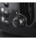 Russell Hobbs 21651 Extra Wide Textures 4 Slice Toaster - Black