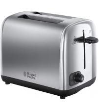 Russell Hobbs 24080 Adventure 2 Slice Toaster - Brushed Stainless Steel