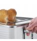 Russell Hobbs 24380 Inspire High Gloss 4 Slice Toaster - White