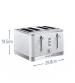 Russell Hobbs 24380 Inspire High Gloss 4 Slice Toaster - White