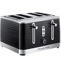 Russell Hobbs 24381 Inspire High Gloss 4 Slice Toaster - Black