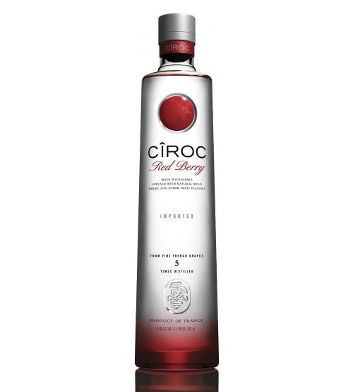 CIROC 710495 Red Berry Vodka 70 CL