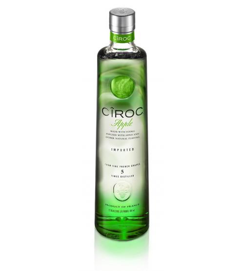 CIROC 715899 Green Apple Vodka 70 CL