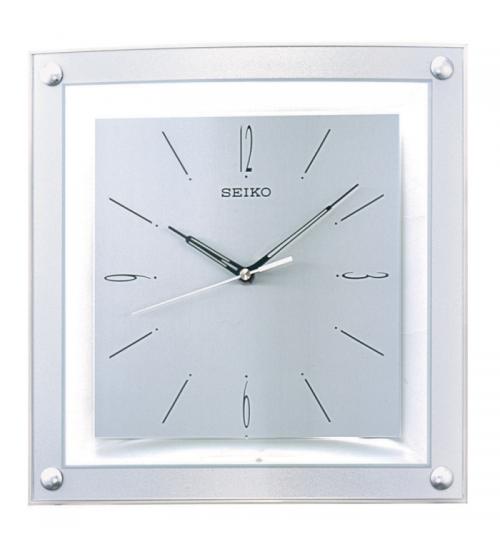 Seiko QXA330S Elegant Wall Clock - Silver