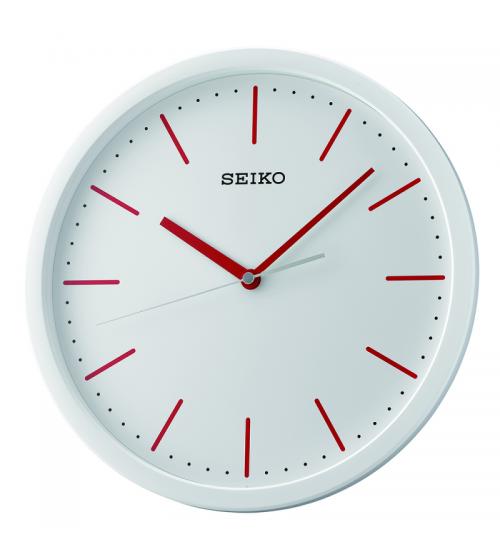 Seiko QXA476R Wall Clock - White
