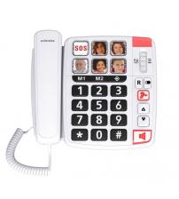 SwissVoice ATL1418644 Amplified Audio Boost Corded Telephone with Photo Buttons