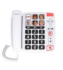 SwissVoice ATL1418644 Amplified Audio Boost Corded Telephone with Photo Buttons