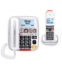 SwissVoice ATL1424034 Xtra 2335 Combo Amplified Corded Telephone & Additional Cordless Handset - White SwissVoice ATL1424034 Xtra 2335 Combo Amplified Corded Telephone & Additional Cordless Handset - White