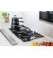 Tefal E857S544 5 Pieces Premium Non-Stick Cookware Set - Black