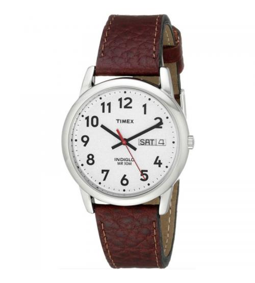 Timex T20041 Mens Leather Strap Analogue Watch
