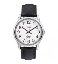 Timex T20501 Mens Easy Reader Watch - Black/Silver