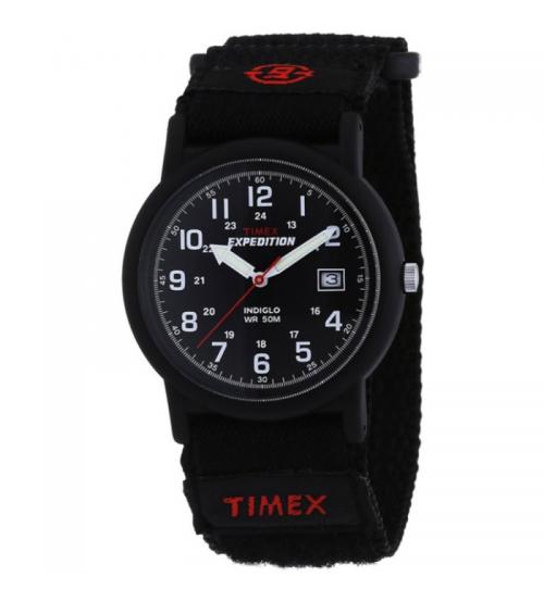 Timex T40011 Expedition Camper Black Faststrap Watch