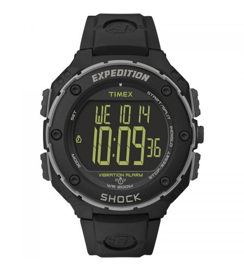 Timex T49950 Timex Expedition Shock XL Digital Watch with Black Resin Strap