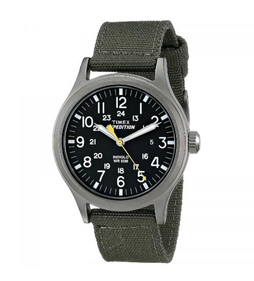 Timex T49961 Expedition Scout Watch with Green Nylon Strap