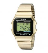 Timex T78677 Mens Style Watch - Gold
