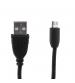 Urbanz INC-MU/U-1-BK Braided Cord Micro USB to USB Cable 1M - Black