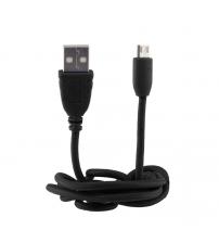 Urbanz INC-MU/U-1-BK Braided Cord Micro USB to USB Cable 1M - Black