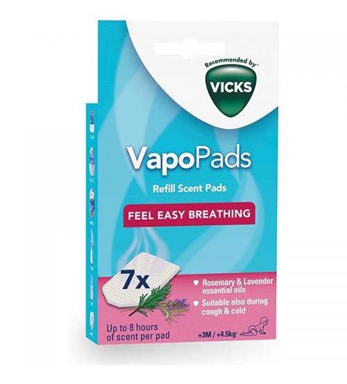 Vicks VBR7EV1 Refill Vapopads - Rosemary & Lavender
