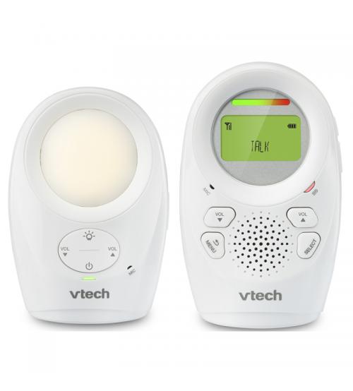 Vtech DM1211 Audio Baby Monitor with Room Temp, Night Light & Lullabies