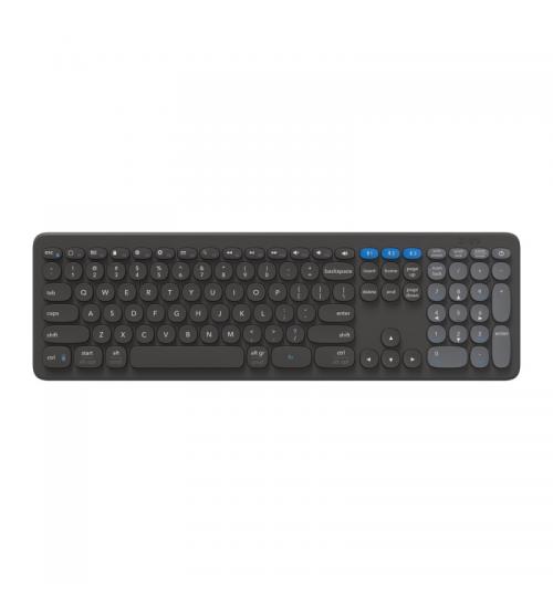 Zagg 103211030 Multi-pairing Full Size Keyboard with Wireless Charging