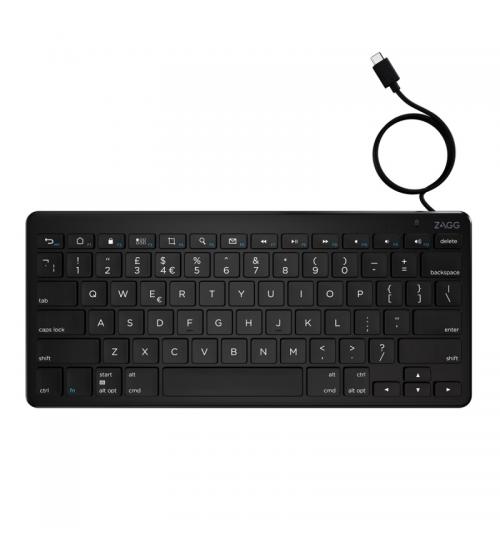 Zagg 103211036 Type-C 12-inch Wired Keyboard