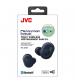 JVC HAA10TAU True Wireless Bluetooth Earbuds with Charging Case - Blue