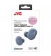 JVC HAA10THU True Wireless Bluetooth Earbuds with Charging Case - Grey
