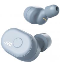 JVC HAA10THU True Wireless Bluetooth Earbuds with Charging Case - Grey
