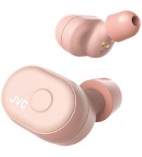 JVC HAA10TPU True Wireless Bluetooth Earbuds with Charging Case - Pink