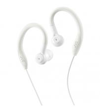 JVC HAEC10W Sports In Ear Headphones with Over Ear Clip - White