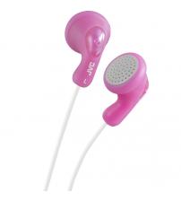 JVC HAF14PN Gumy Stereo Headphones - Peach Pink