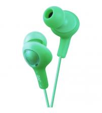 JVC HAFX5G GUMY PLUS Ear Bud Headphones - Green